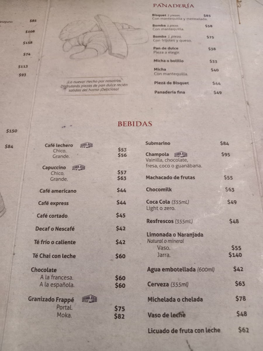 Gran Café del Portal Menu - Image 3